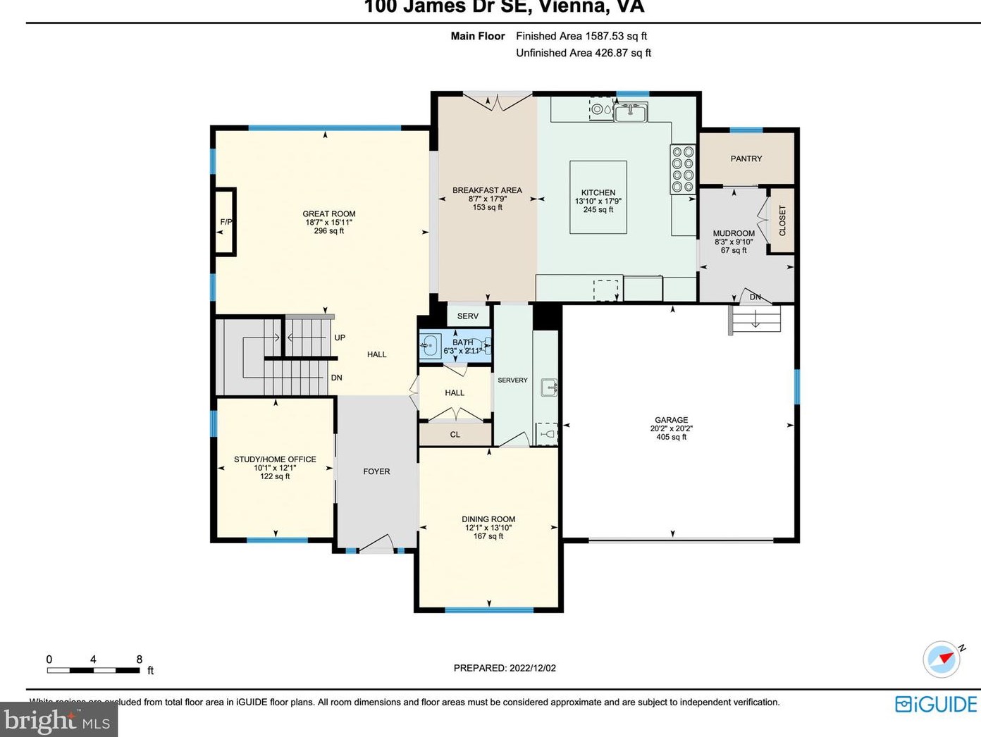 100 James Dr, Vienna VA  22180-6710 exterior