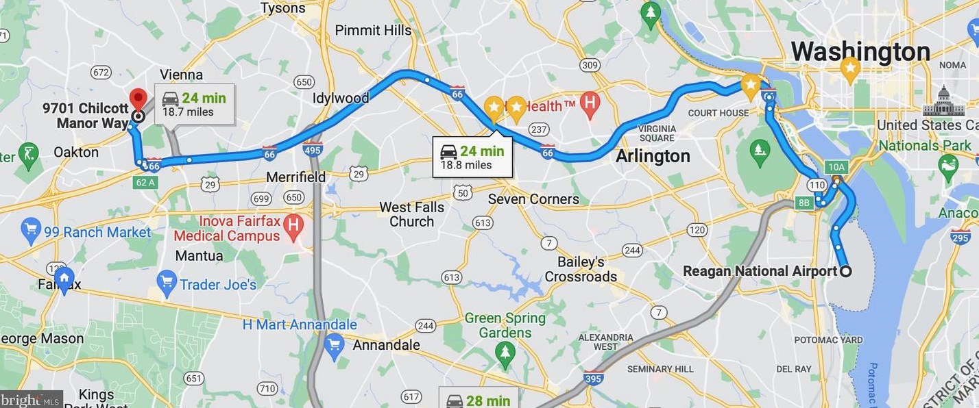 9701 Chilcott Manor Way, Vienna VA  22181-5400 exterior