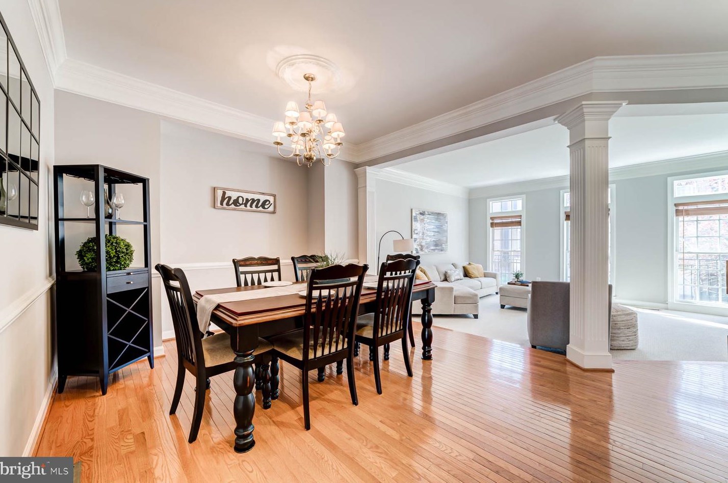 9235 Point Replete Dr, Fort Belvoir VA  22060-7450 exterior
