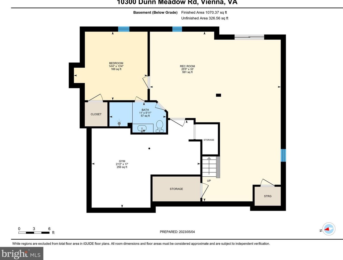 10300 Dunn Meadow Rd, Vienna VA  22182-1361 exterior