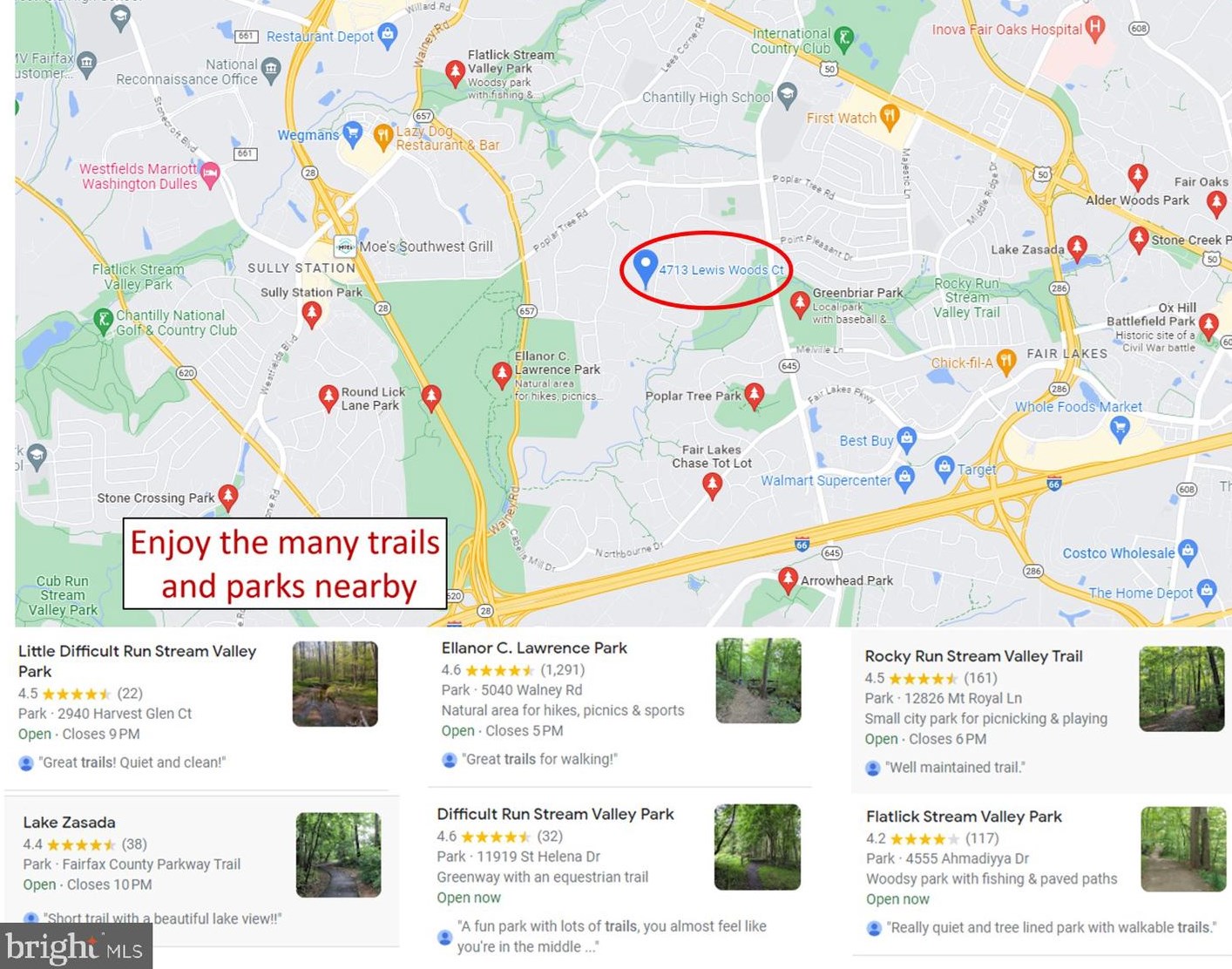 4713 Lewis Wood Ct, Fairfax VA 20151-2539 exterior