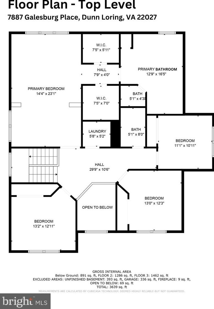 7887 Galesburg Pl, Vienna VA 22027-1030 exterior