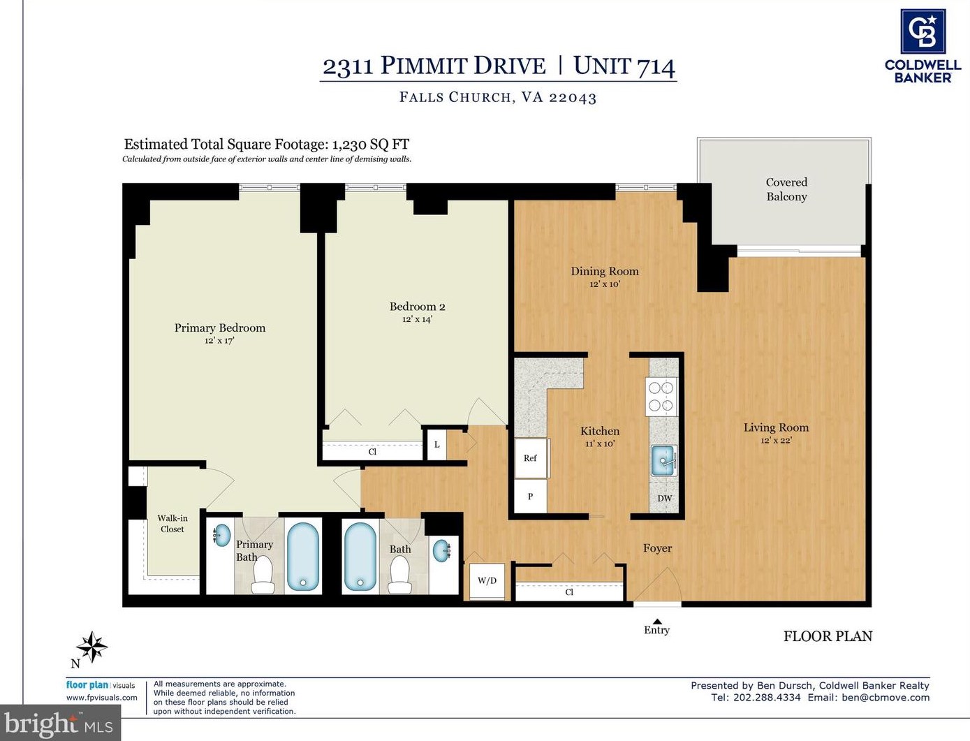 2311 Pimmit Dr #714, Falls Church, VA 22043