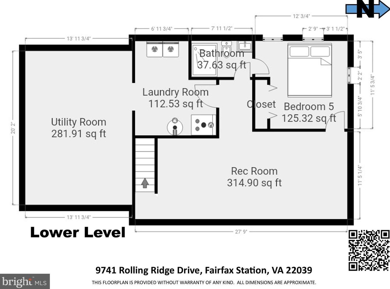 9741 Rolling Ridge Dr, Fairfax VA  22039-2915 exterior