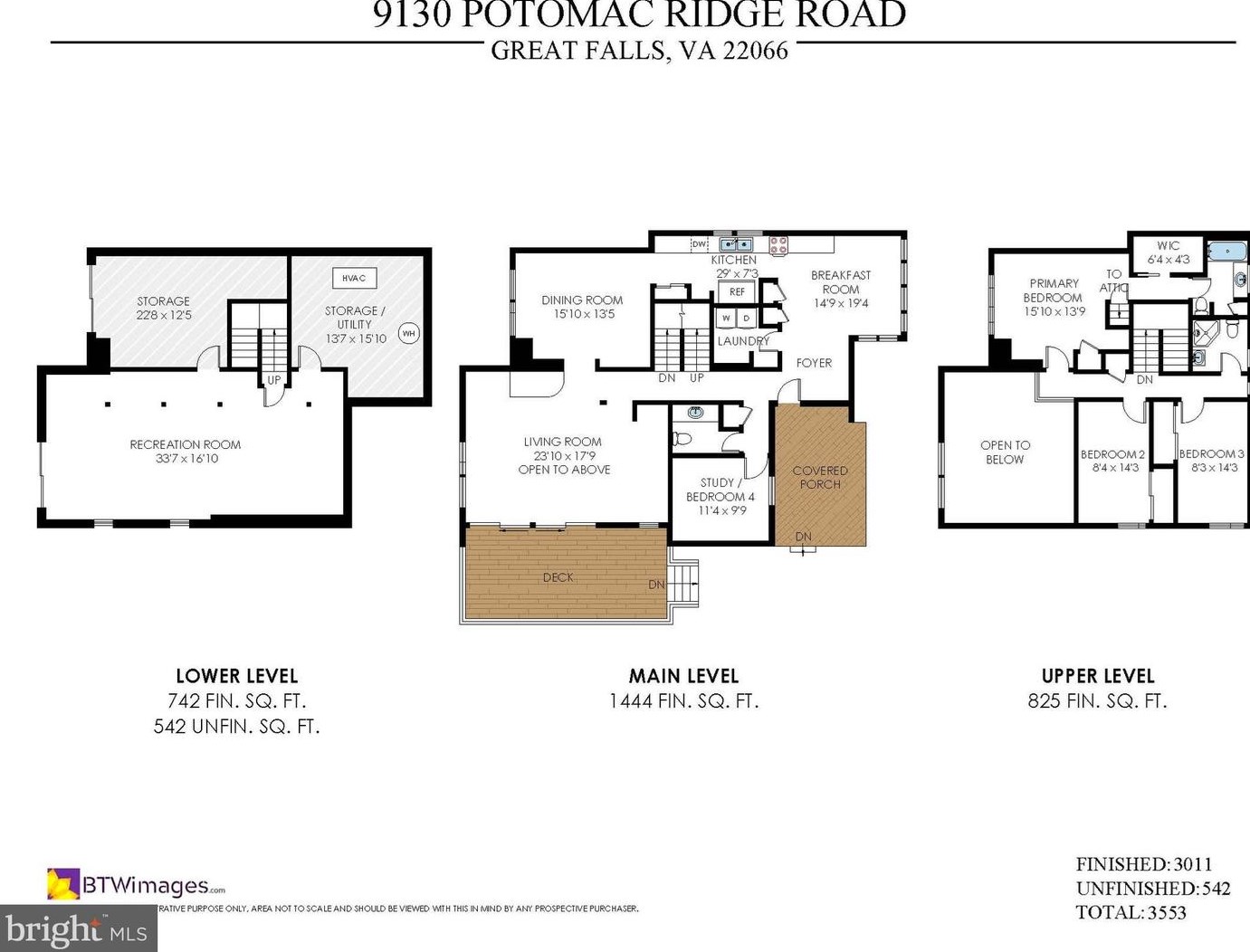9130 Potomac Ridge Rd, Great Falls, VA 22066
