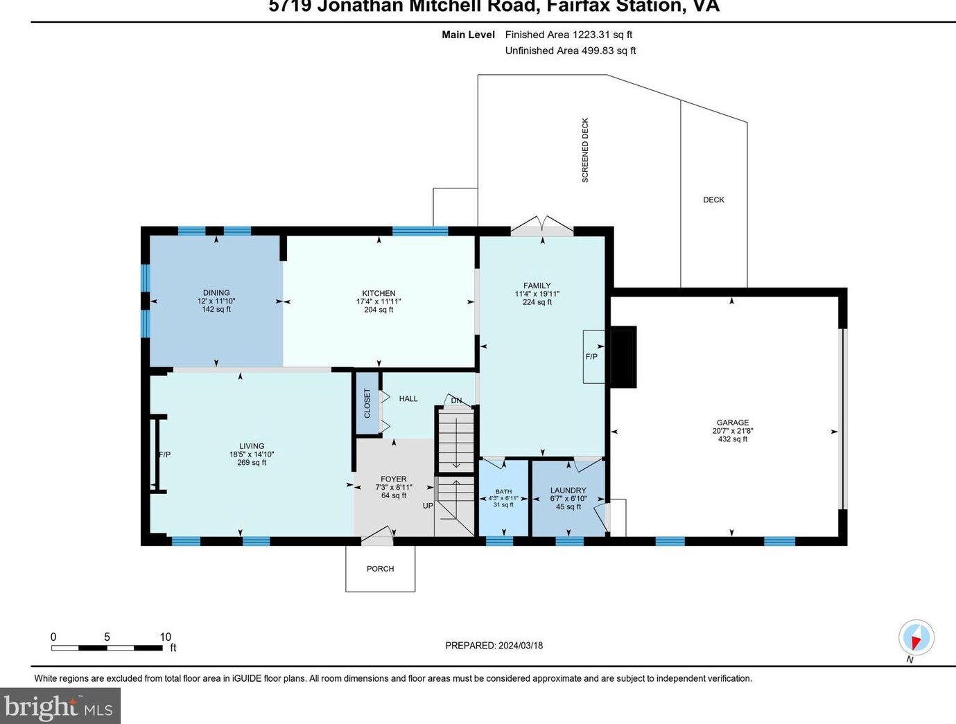 5719 Jonathan Mitchell Rd, Fairfax VA  22039-1402 exterior