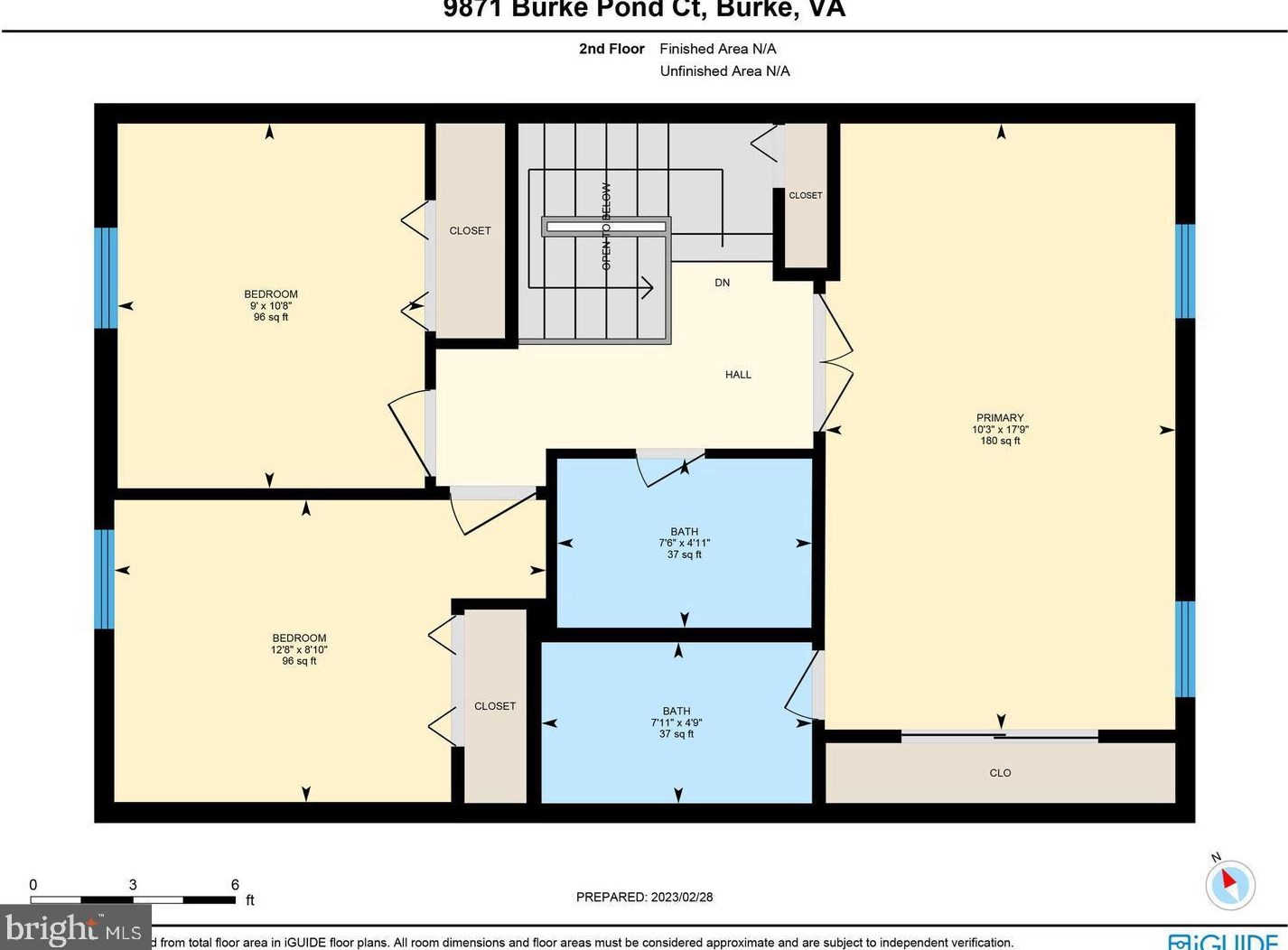 9871 Burke Pond Ct, Springfield VA  22015-2955 exterior
