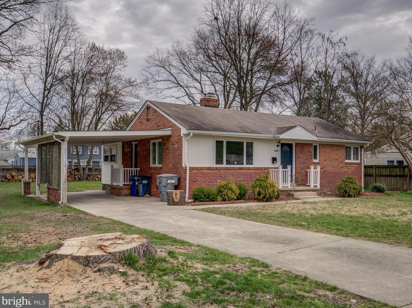 8007 Martha Washington St, Alexandria VA  22309-1350 exterior