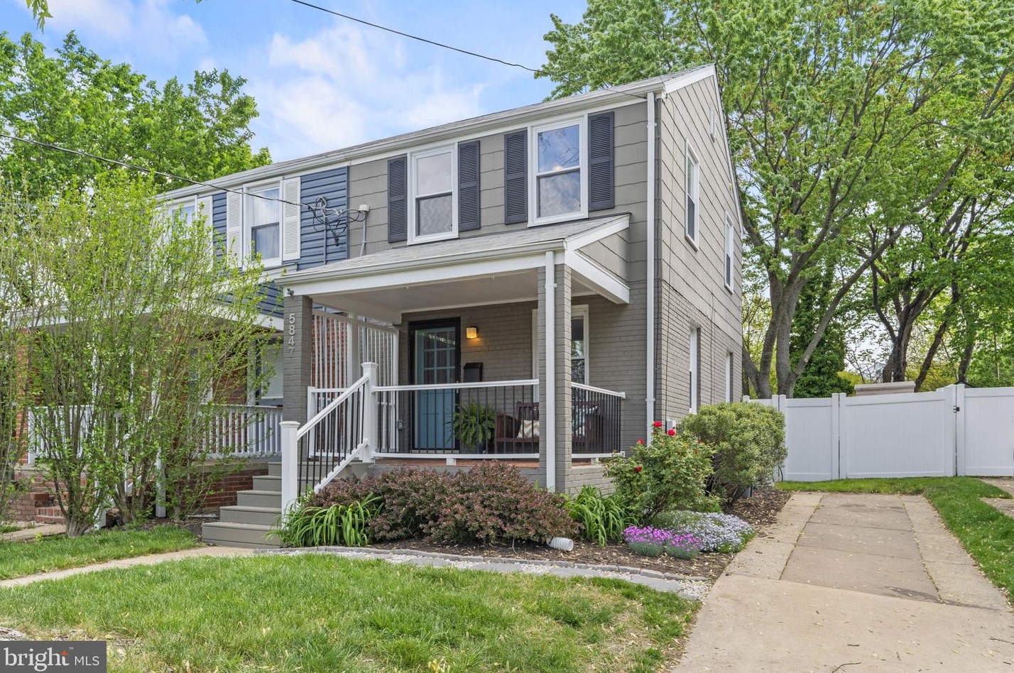 5847 Monticello Rd, Alexandria VA  22303-1301 exterior