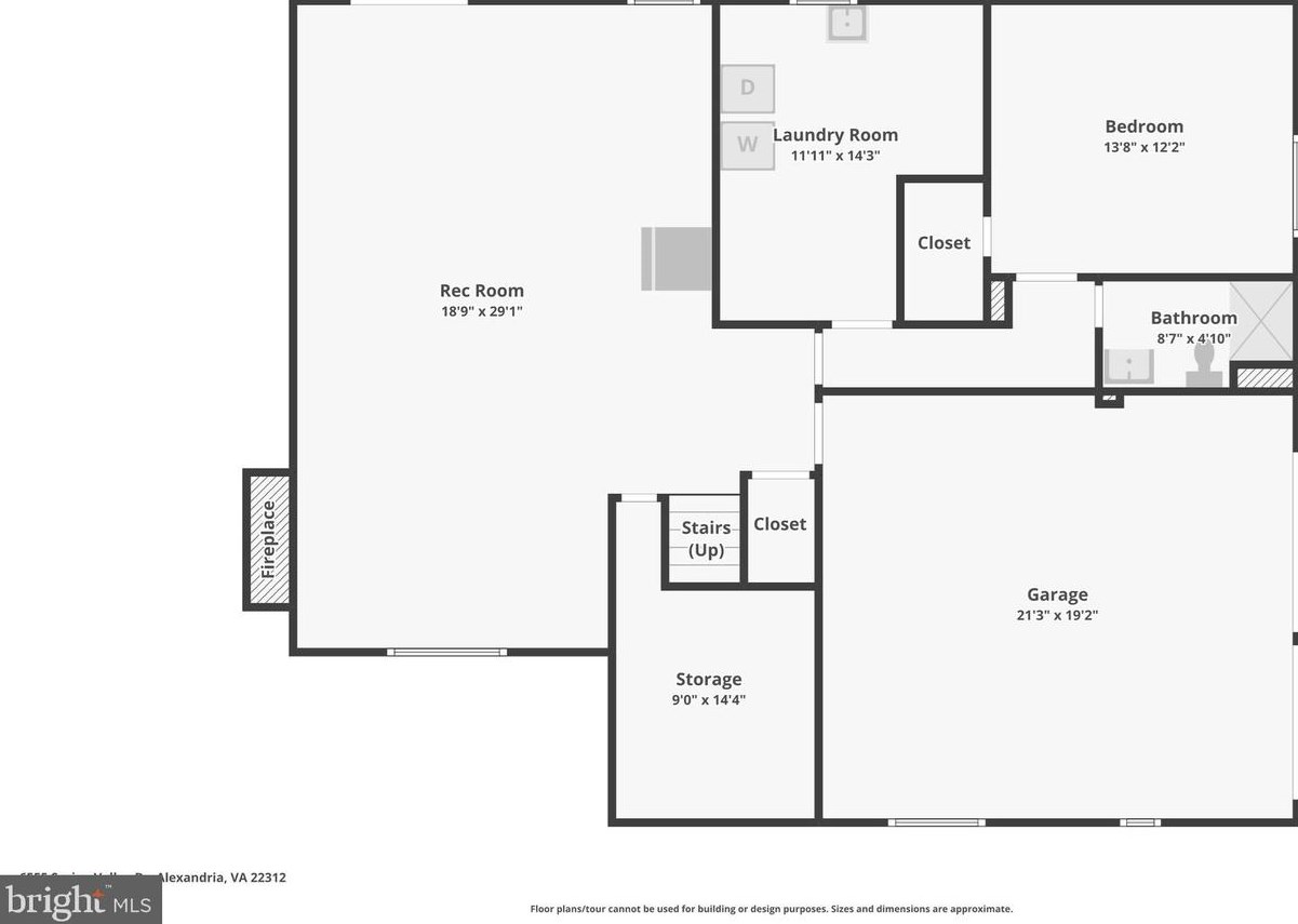 6555 Spring Valley Dr, Alexandria VA  22312-2134 exterior