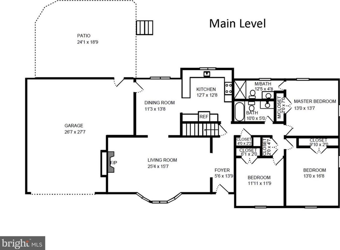 4413 Dolphin Ln, Alexandria VA  22309-3107 exterior