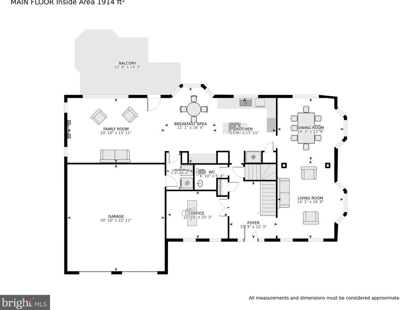 5800 Magnolia Ln, Falls Church VA  22041-1661 exterior