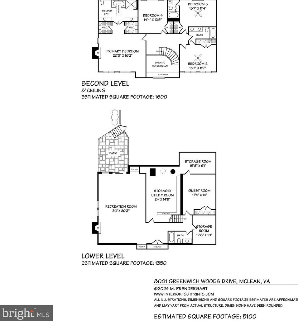 8001 Greenwich Wood Dr, Mc Lean VA 22102-1332 exterior