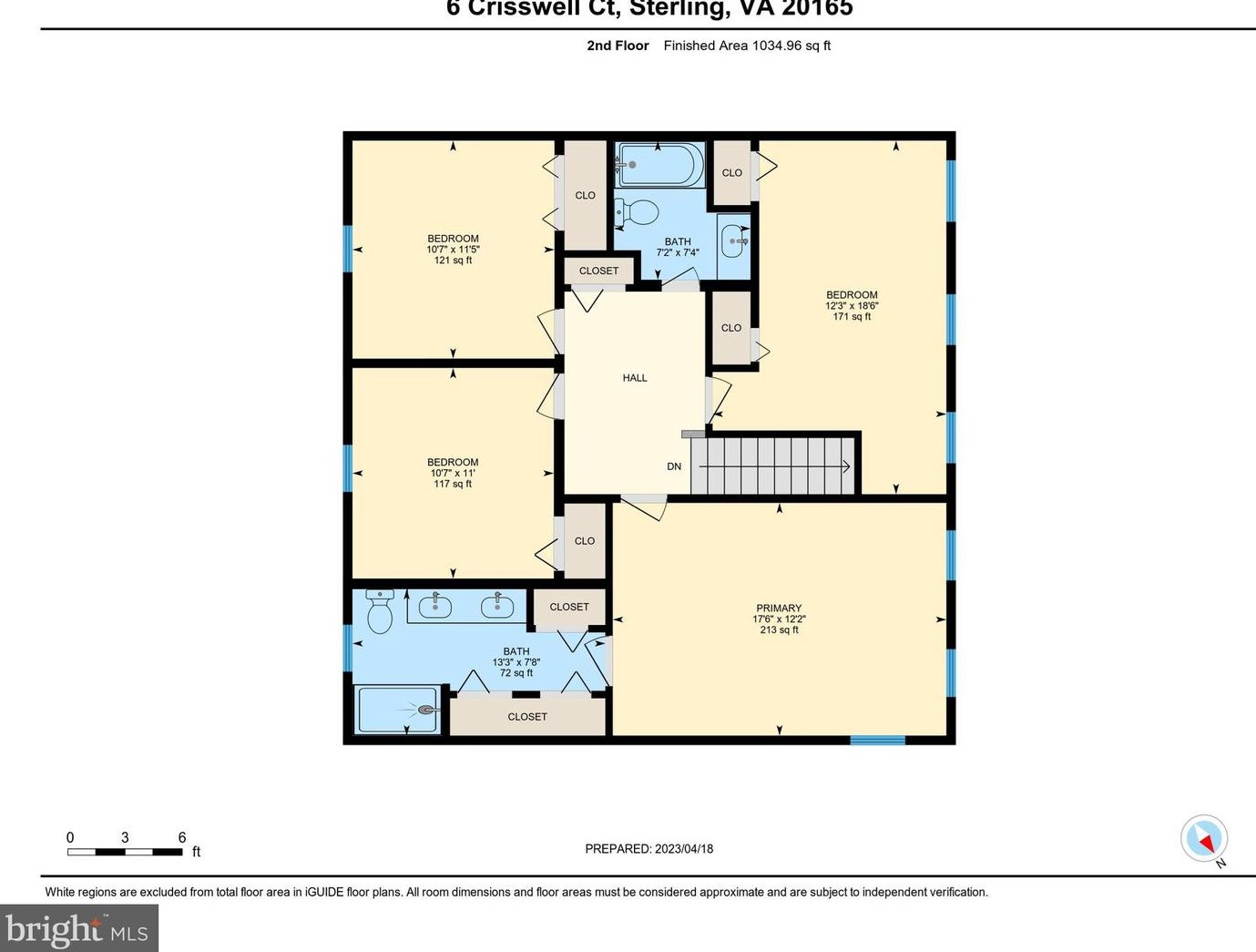 6 Crisswell Ct, Dulles VA exterior