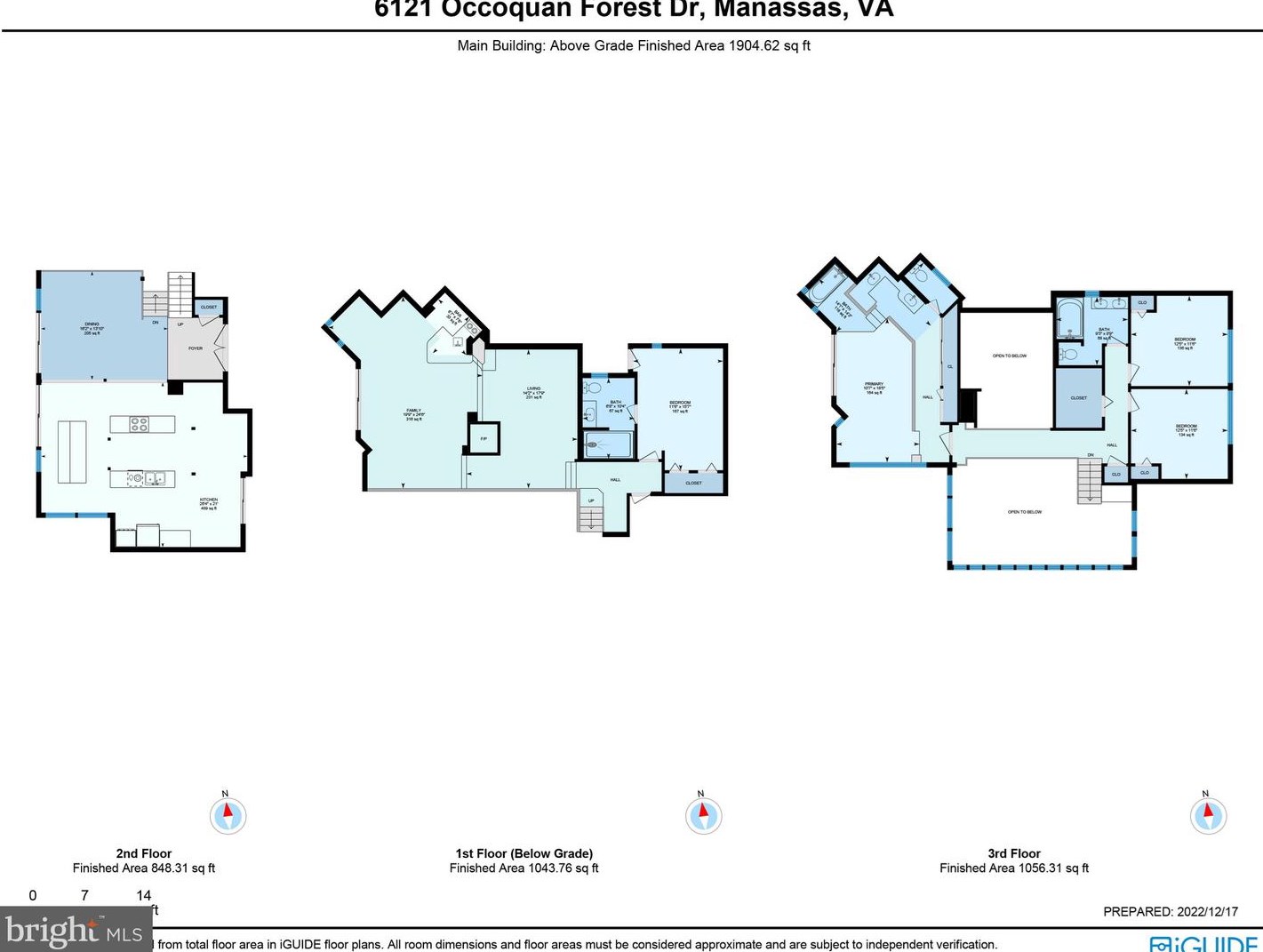 6121 Occoquan Forest Dr, Manassas VA  20112-3034 exterior