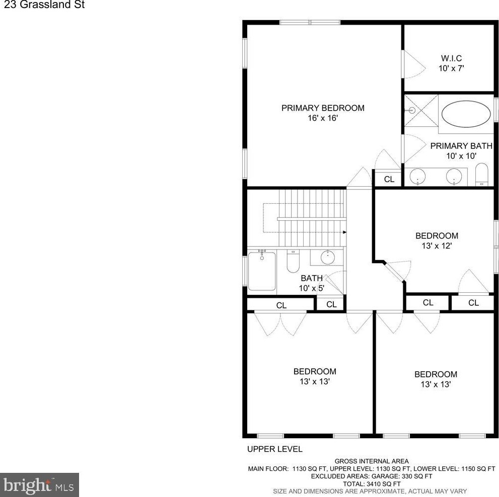 23 Grassland St, Stafford VA  22554-7764 exterior