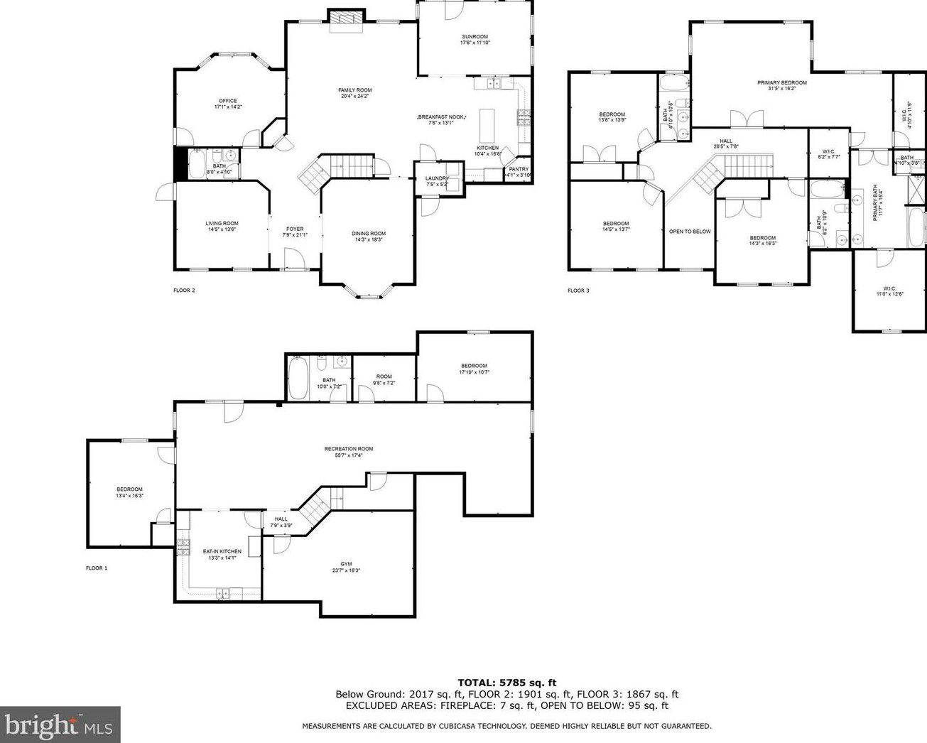 2 Towering Oaks Dr, Fredericksburg VA  22405-8732 exterior