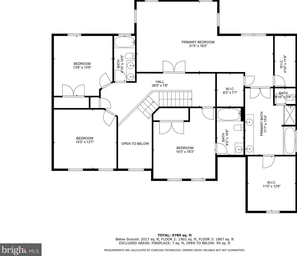 2 Towering Oaks Dr, Fredericksburg VA  22405-8732 exterior