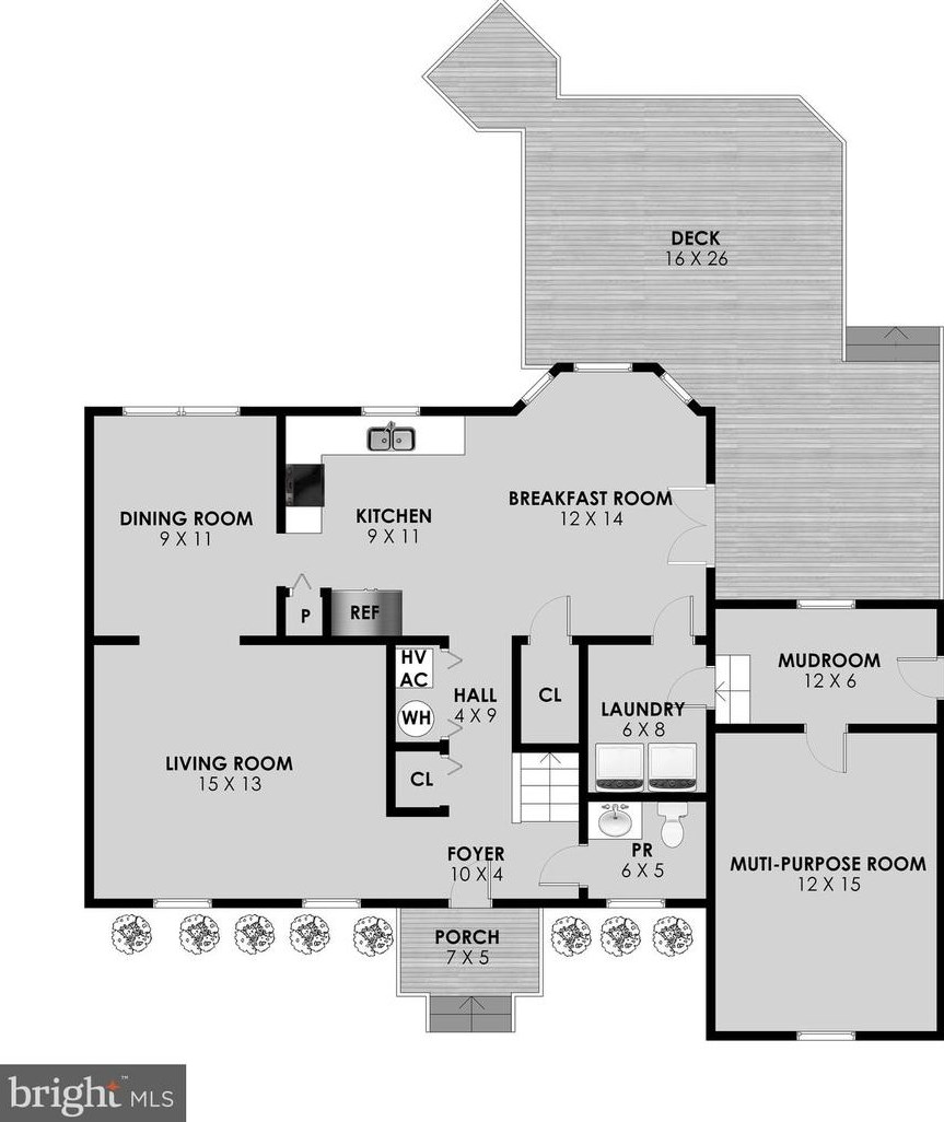 11 Boyd Dr, Stafford VA  22556-1887 exterior