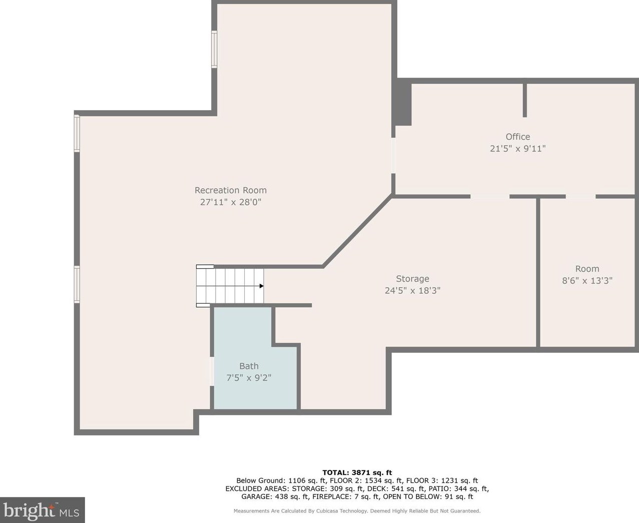 2 Kinross Dr, Stafford VA 22554-6579 exterior