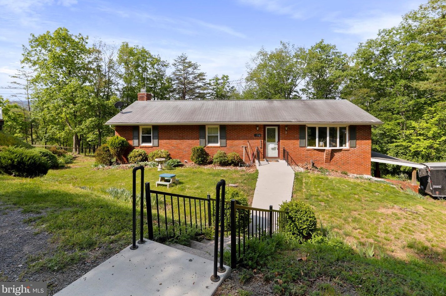 78 High Point Cir, Fort Ashby WV  26719 exterior