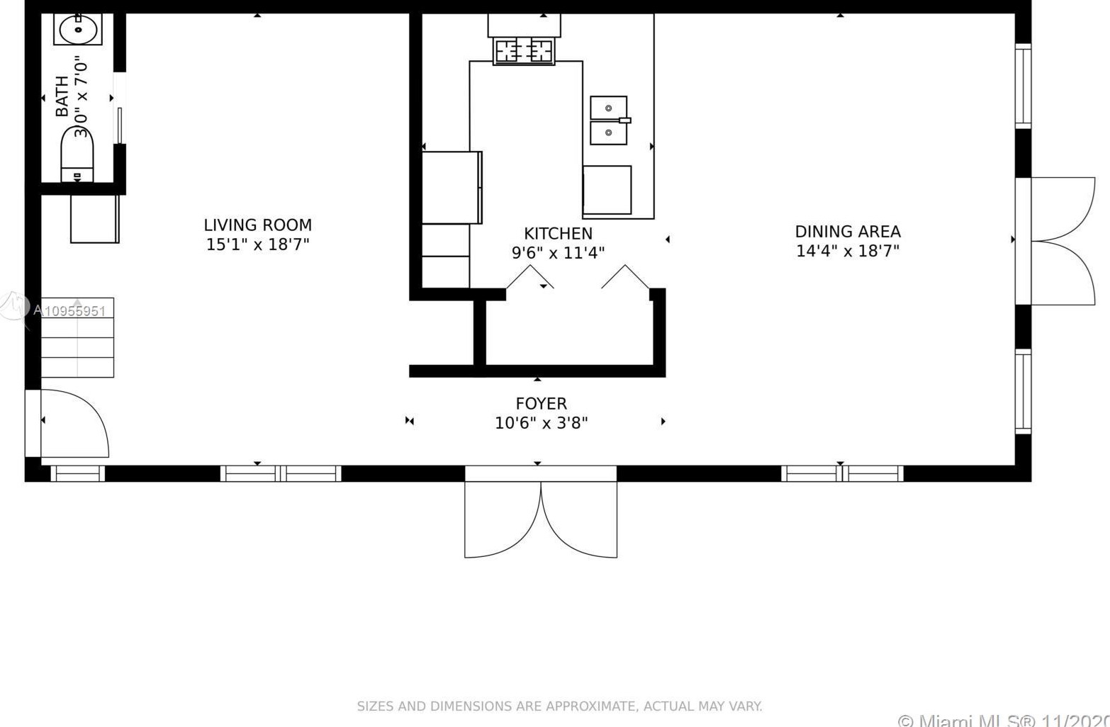 3008 Mcdonald St, Miami FL  33133-4415 exterior