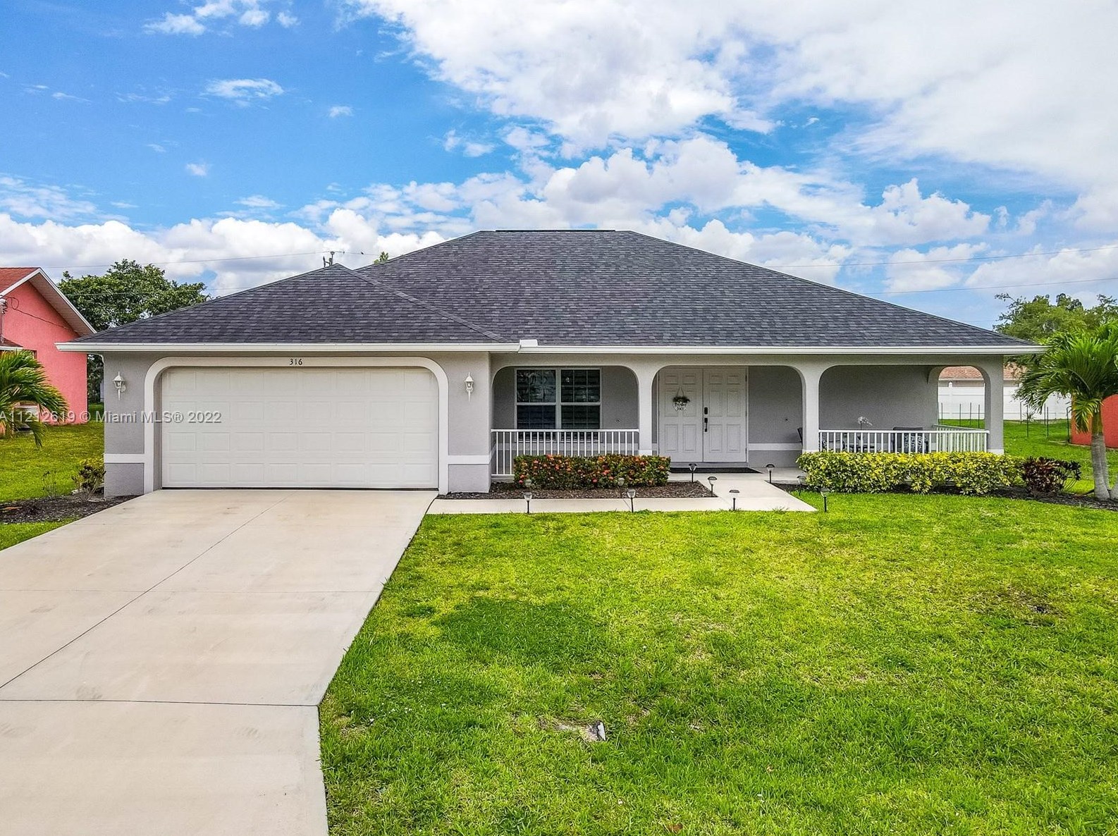 316 14th Pl, Cape Coral FL  33909-2603 exterior