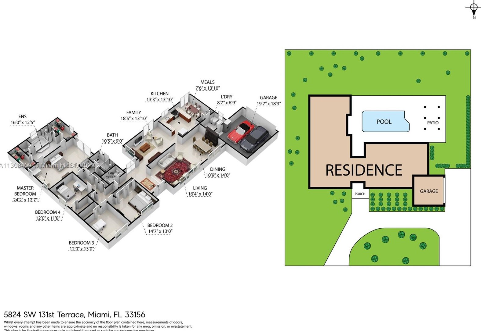 5824 131st Ter, Miami, FL 33156-7262